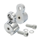 Chrome Passenger Footpegs Peg Mounting Kit for Harley FXDR FXDRS (2019–2024)