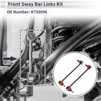 Set of 2 Front Stabilizer Bar Links for Nissan Sentra (2007–2012) No.K750096