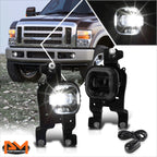 Smoked Lens LED Projector Fog Lights for Ford F250-F550 Super Duty (2008–2010)