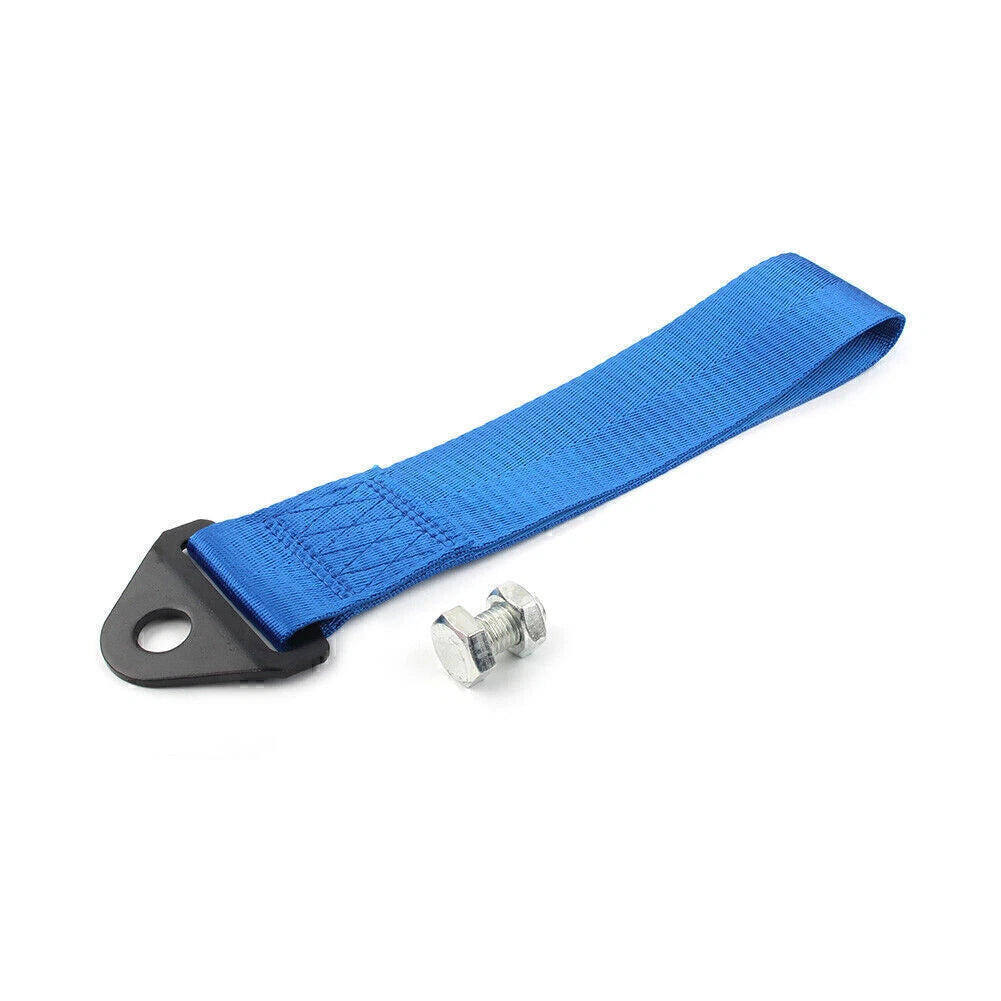 Racing Car Towing Strap Belt Hook for Universal Rear/Front Bumper (Rally)