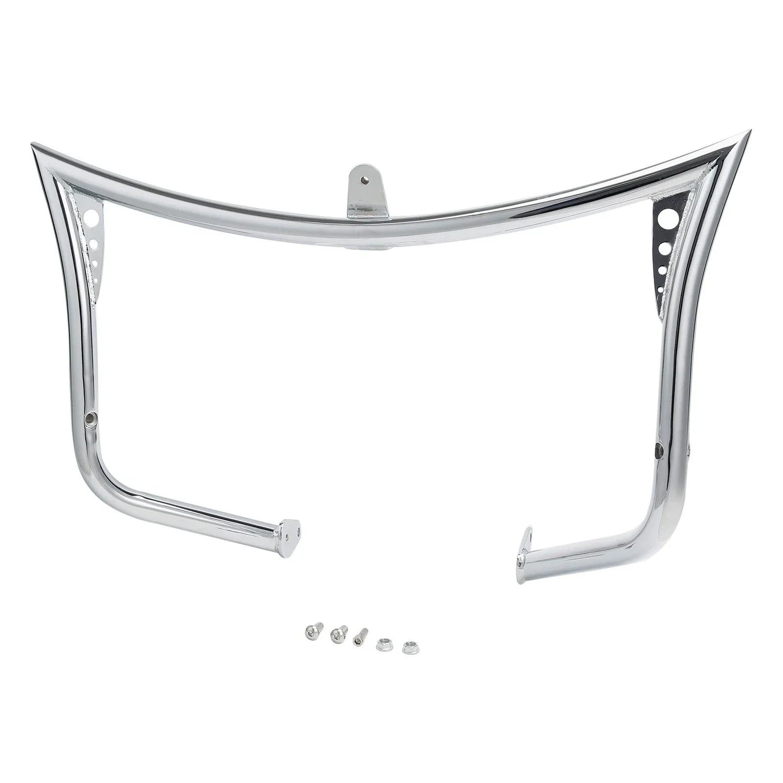Engine Guard Crash Bar for Harley Road Electra Glide (1997-2008) Black/Chrome