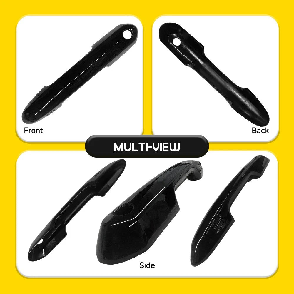 Set of 4 Upgraded Door Handle Covers for Toyota RAV4 Highlander (2019–2025)