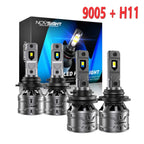 Set of 4 LED Headlight Conversion Bulbs 9005 H11 for H/L Beam 13000LM