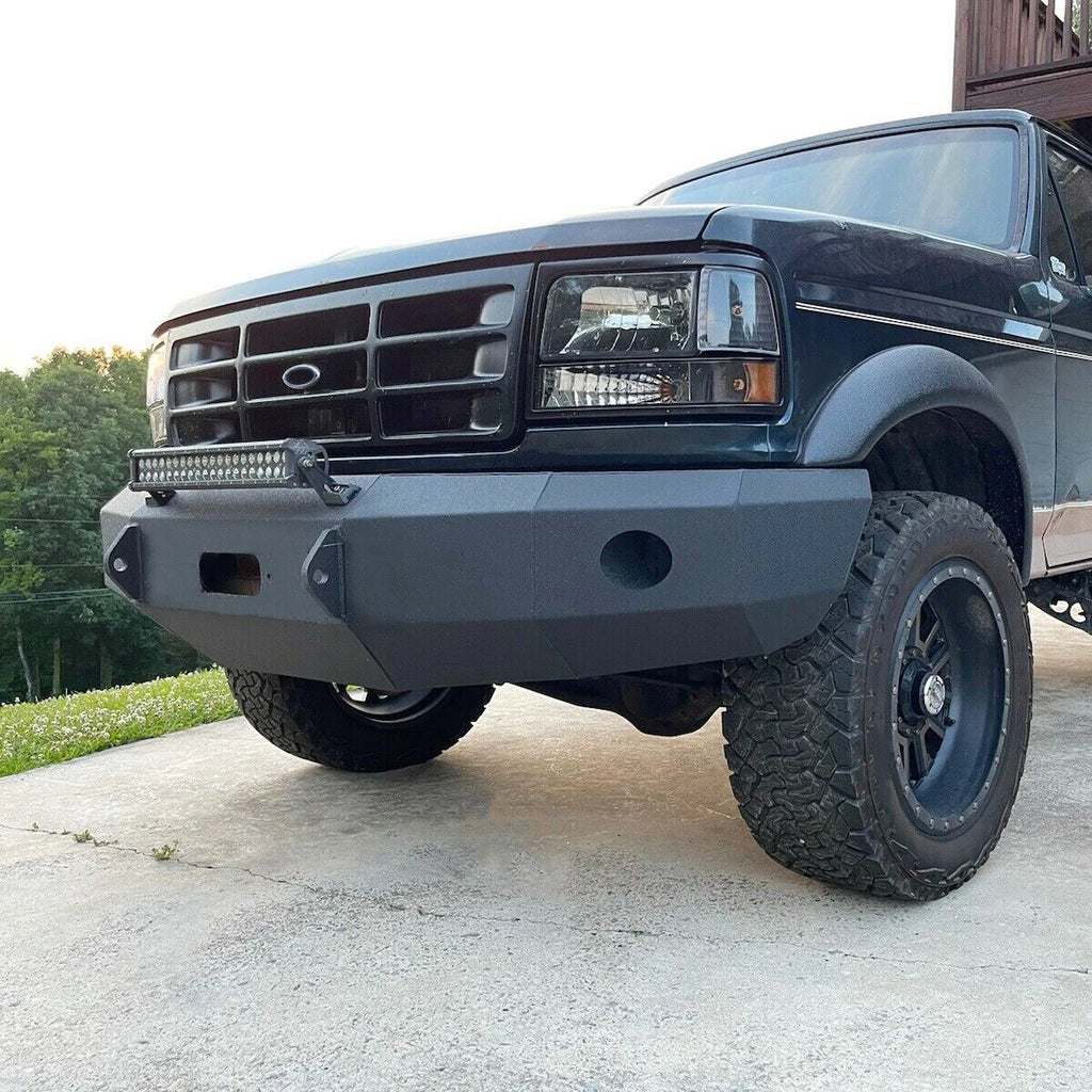 Front and Rear Bumper for Ford F-150 F-250 F-350 (1992–1996) Steel