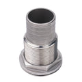 316 Stainless Steel Straight Through Hull Drain for Marine Applications