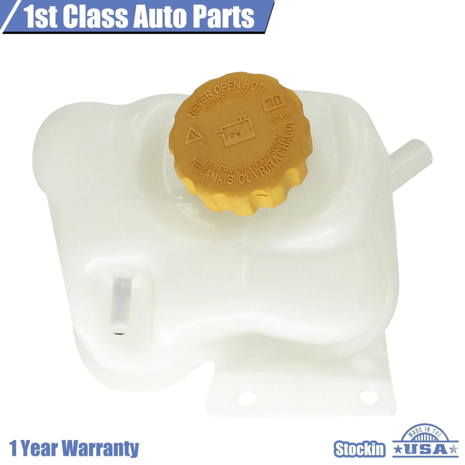 Coolant Overflow Tank for Saturn S Series SC SL SW (1992–2002)