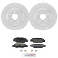 Bosch 2X Rear 303mm Disc Brake Rotors & Ceramic Pads for Honda CX-5 (2016–2023)