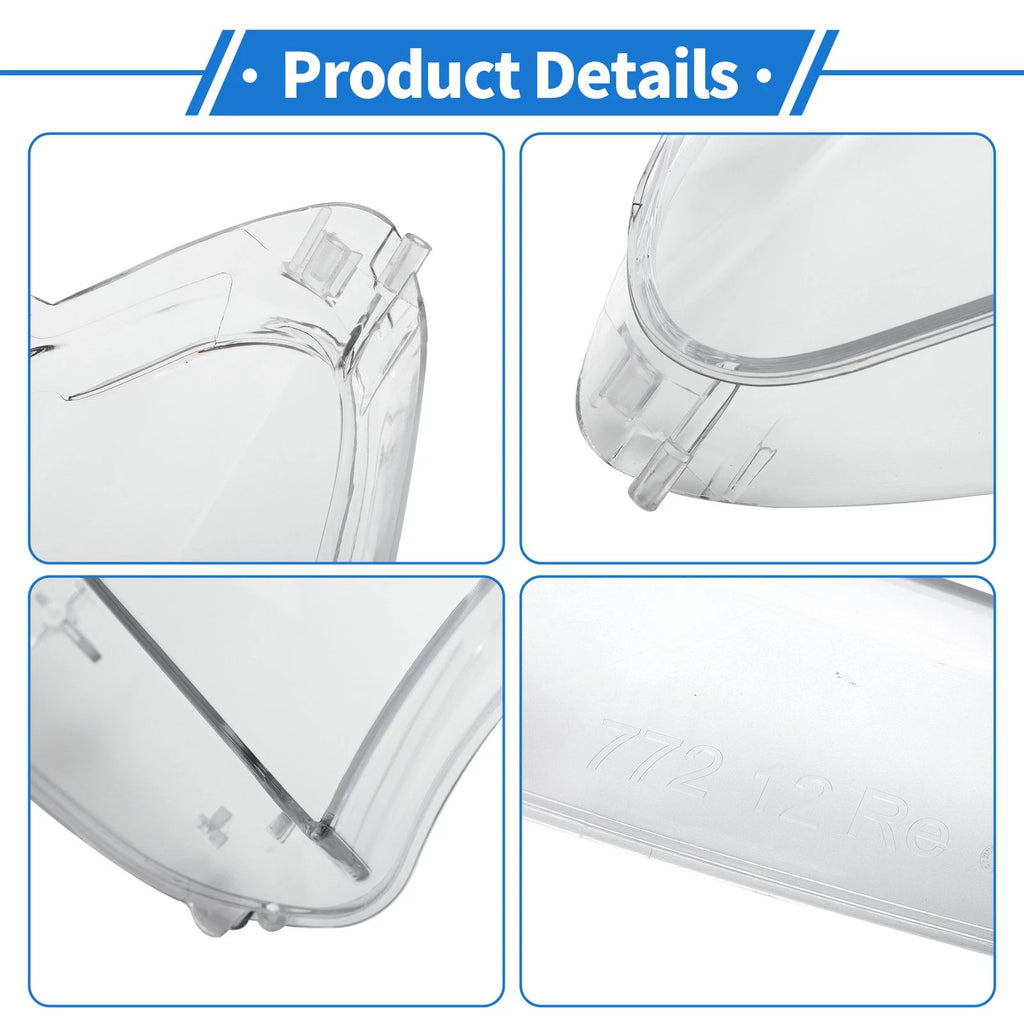 1 Pair Headlight Lens Cover for BMW 740i (No. 63117408709)