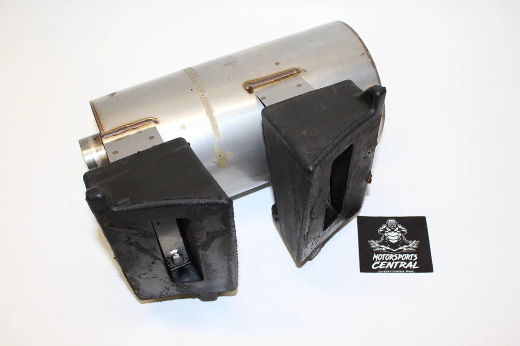 Muffler Water Box Lock Exhaust Pipe for Kawasaki 650sx X2 (1986–1995)