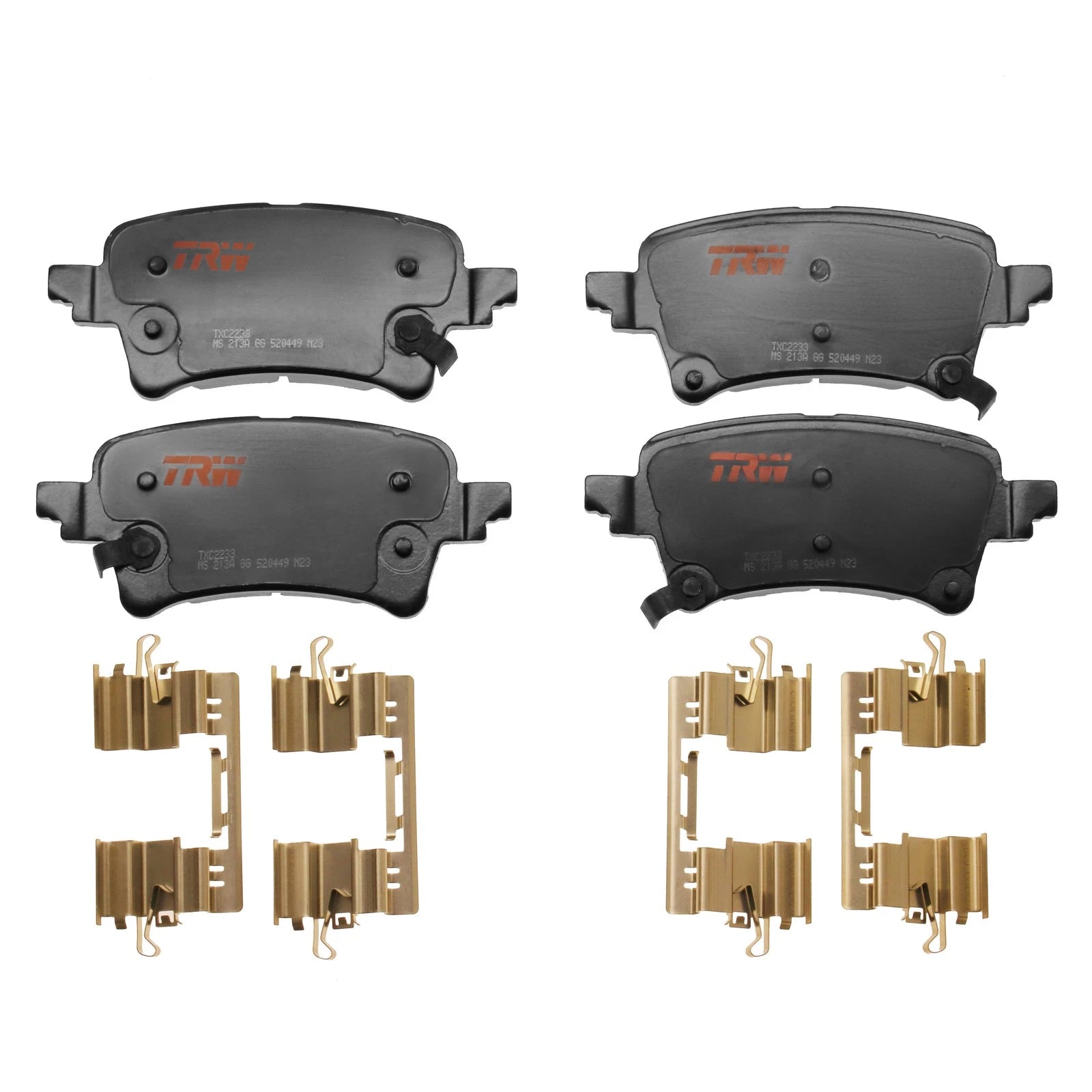Disc Brake Pad Set for Jeep Gladiator (2021–2025)