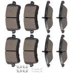 Set of 4 Metallic Brake Pads for Audi A4 Quattro A5 Q5 S4 S5