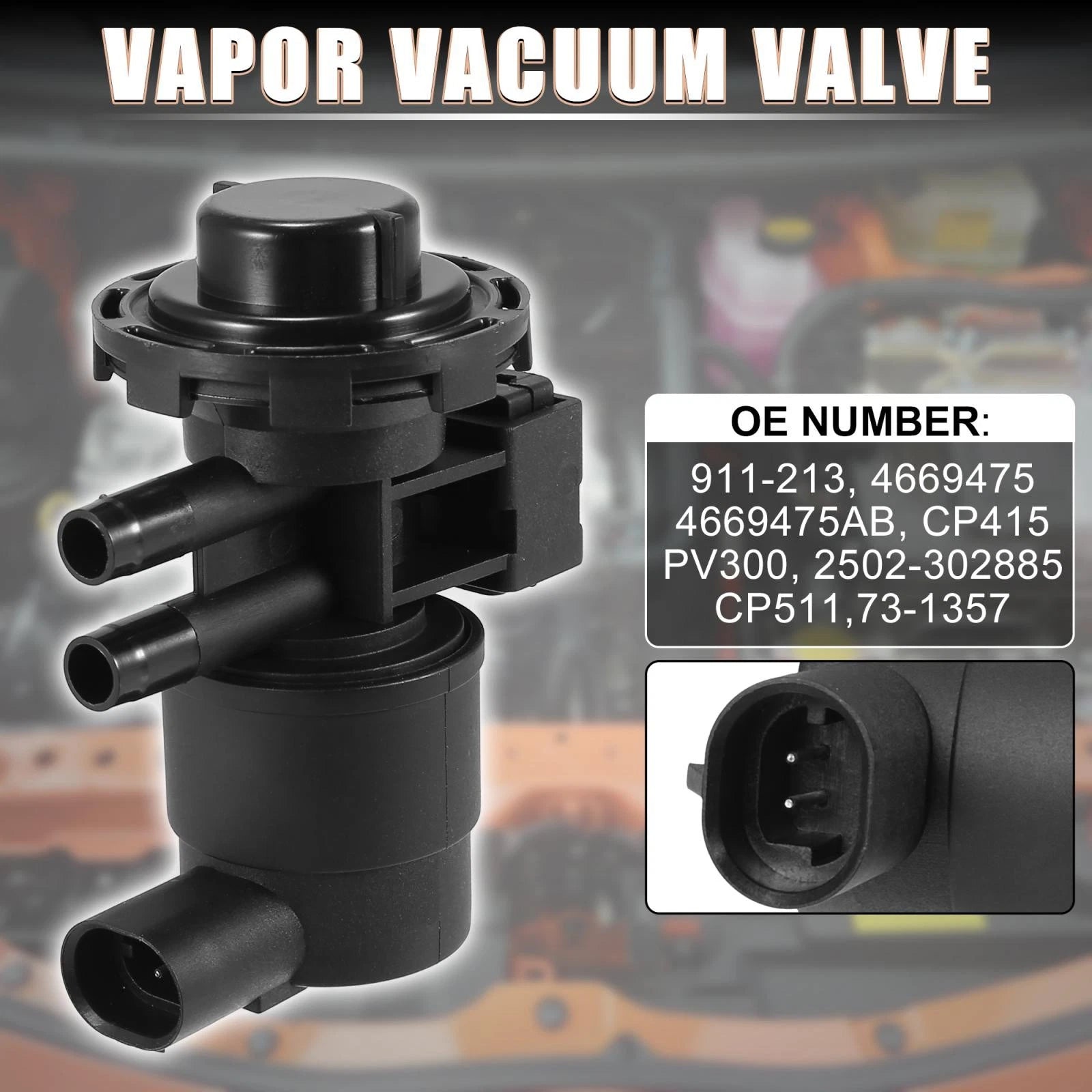 Vapor Canister Vacuum Solenoid for Jeep Wrangler (1997–2004) 4669475