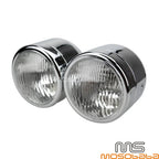 4" Dominator Dual Headlight for Harley Naked Bike
