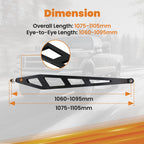 Rear Traction Bar for Chevy Silverado Sierra 1500 (2007–2018) 0-7.5" Lift