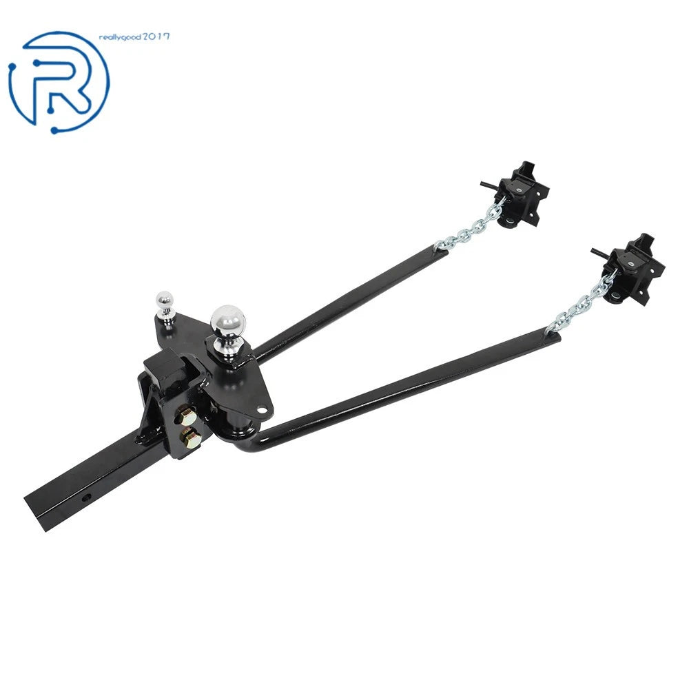 Weight Distribution Hitch for RV (1000 lb, Sway Control, 2" Drop Shank)