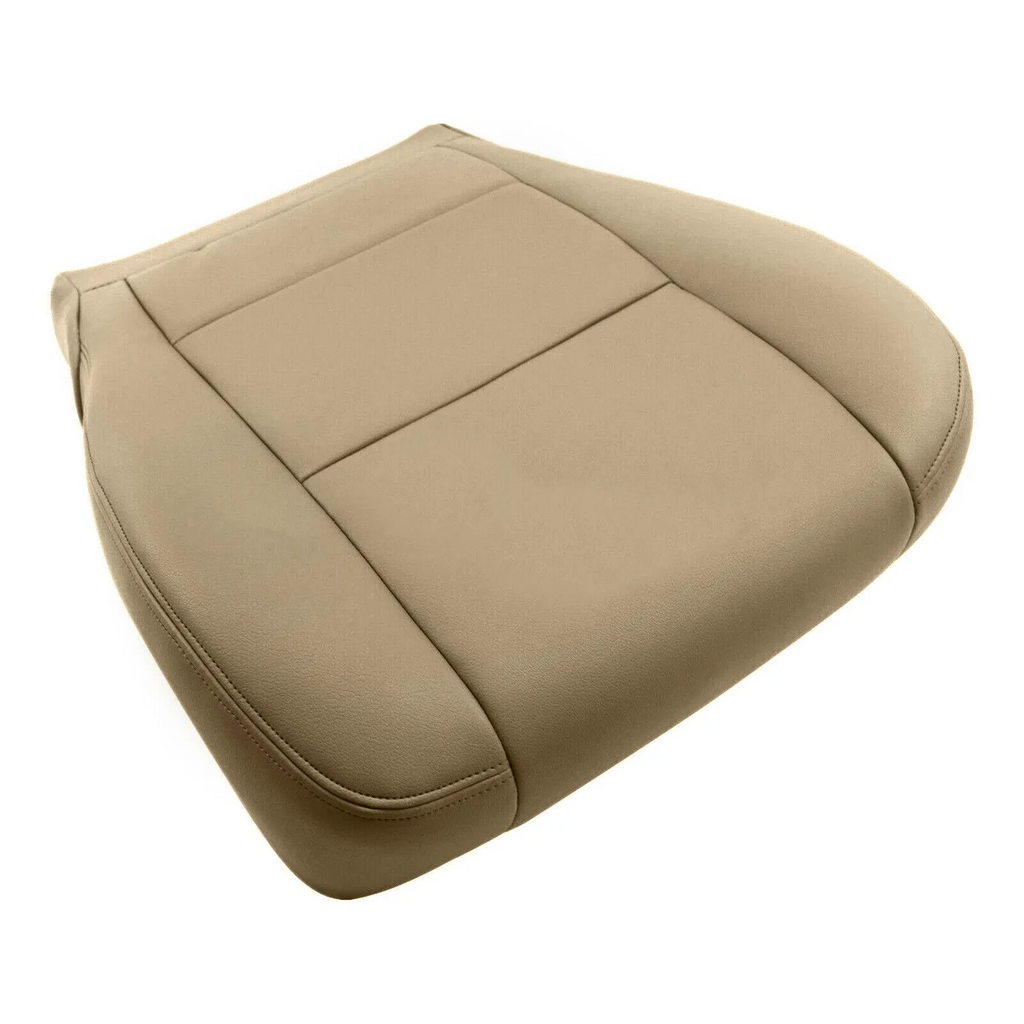 Driver Bottom Seat Cover for Toyota Tundra Sequoia (2000–2004) Tan Leather