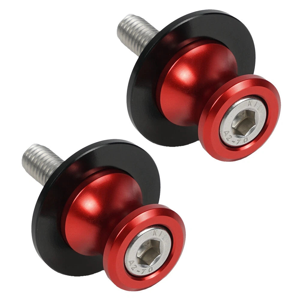 CNC Aluminum 8mm Swingarm Sliders Spools for Honda CBR600RR CBR1000RR (2004–2015)