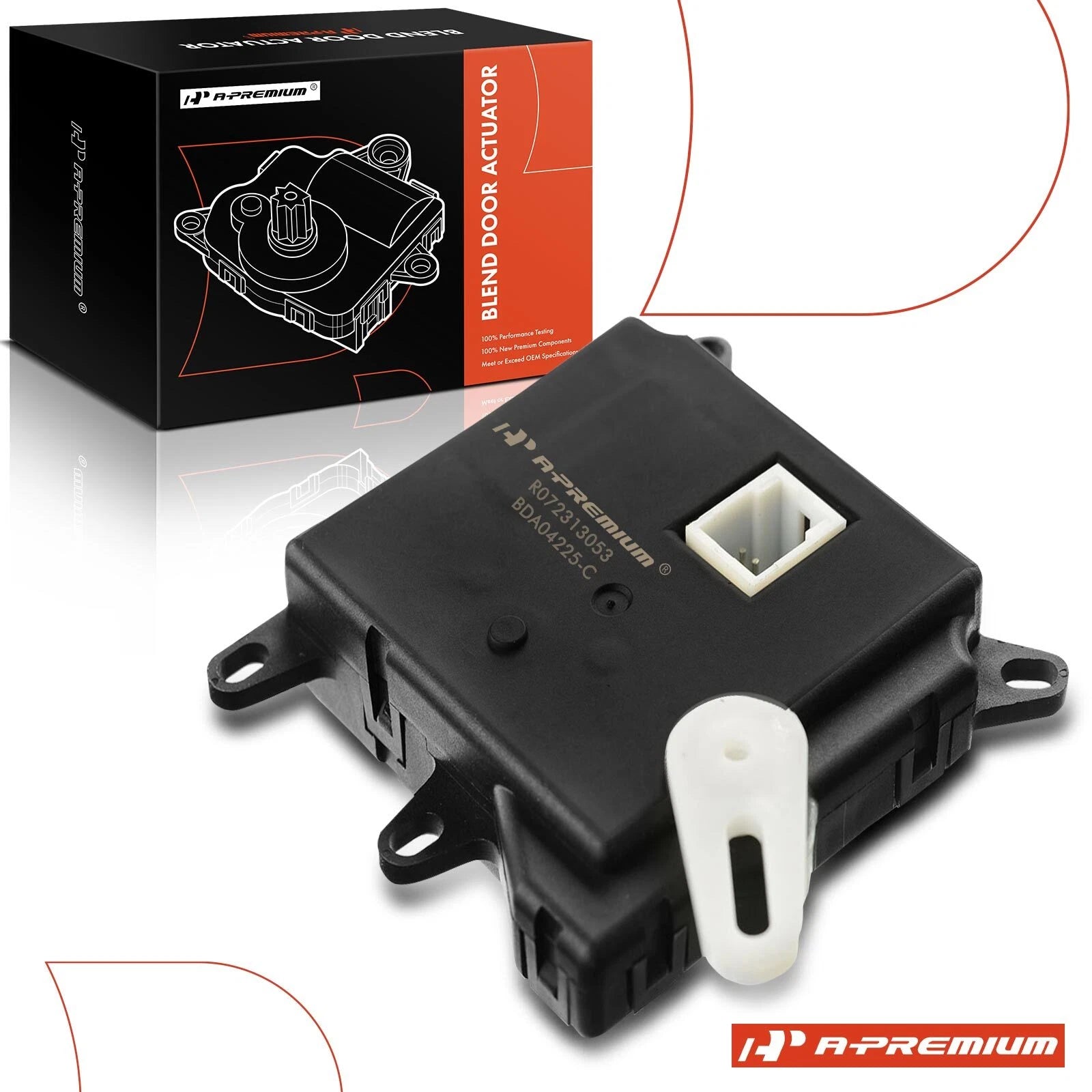 Blend Door Actuator for Ford E-150 250 350 Econoline (1993–1996)