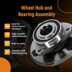 6-Bolt Wheel Hub & Bearing for GMC Acadia Limited/Outlook (2007–2017) 513277