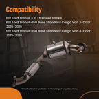 Diesel Particulate Filter DPF for Ford Transit-150 Transit-250 Transit-350 (2015)