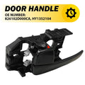 Interior Door Handle for Hyundai Elantra (2001–2006) LH Side, Black