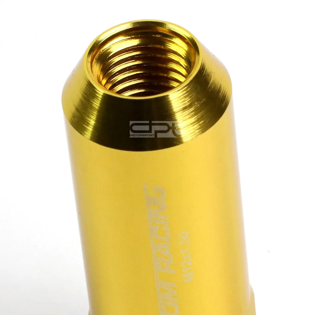 Set of 20 Anodized Wheel Lug Nuts + Adapter Key for Corvette Malibu Impala