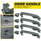 Set of 4 Gray Exterior Door Handles for Toyota Camry (2012–2017)