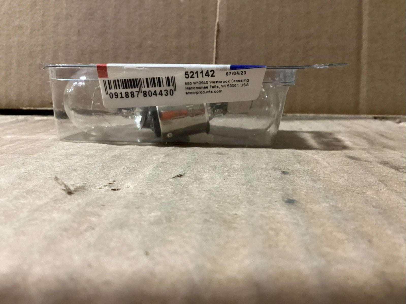 2X Double Contact Bayonet Base Bulb 12V for Ancor 521142