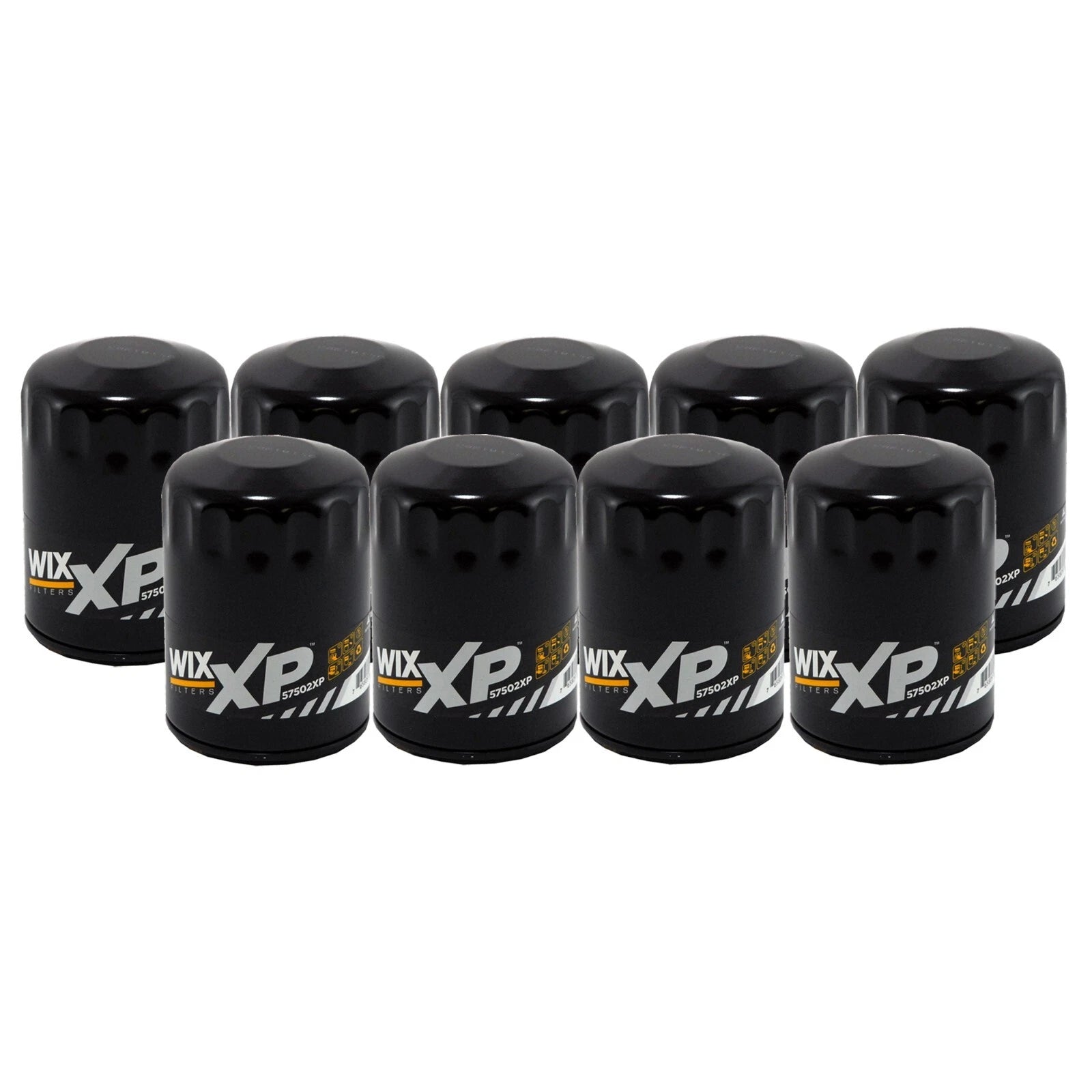 Set of 9 Wix Engine Oil Filters for Ford Mazda Lincoln Mercury (Spin-On)