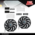 2X 12" Electric Radiator Cooling Fans for Universal Fit