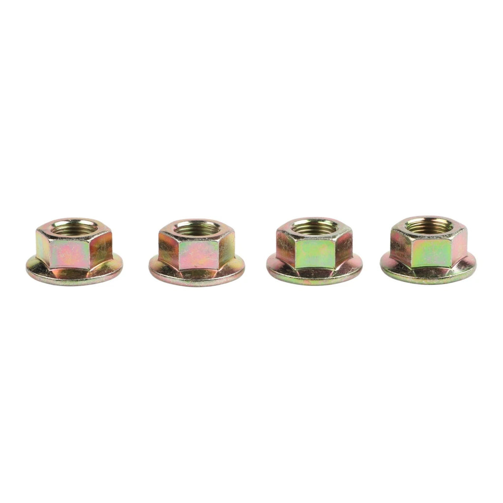 Set of 4 Hex Flanged Spindle Nuts for 712 0417A Tractor Mower (Compatible)