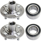 2X Wheel Hubs for Honda Civic (Front Driver & Passenger Side)