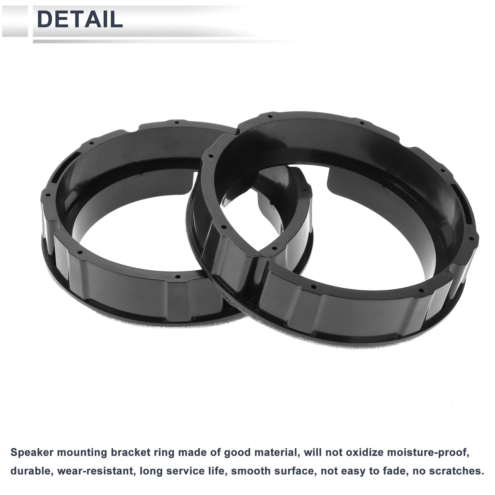 Set of 2 Speaker Spacer Rings for Volkswagen 6.5" Tweeter