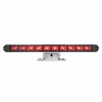 Third Brake Light LED Bar Replacement Clear Lens Chrome Housing for Toyota