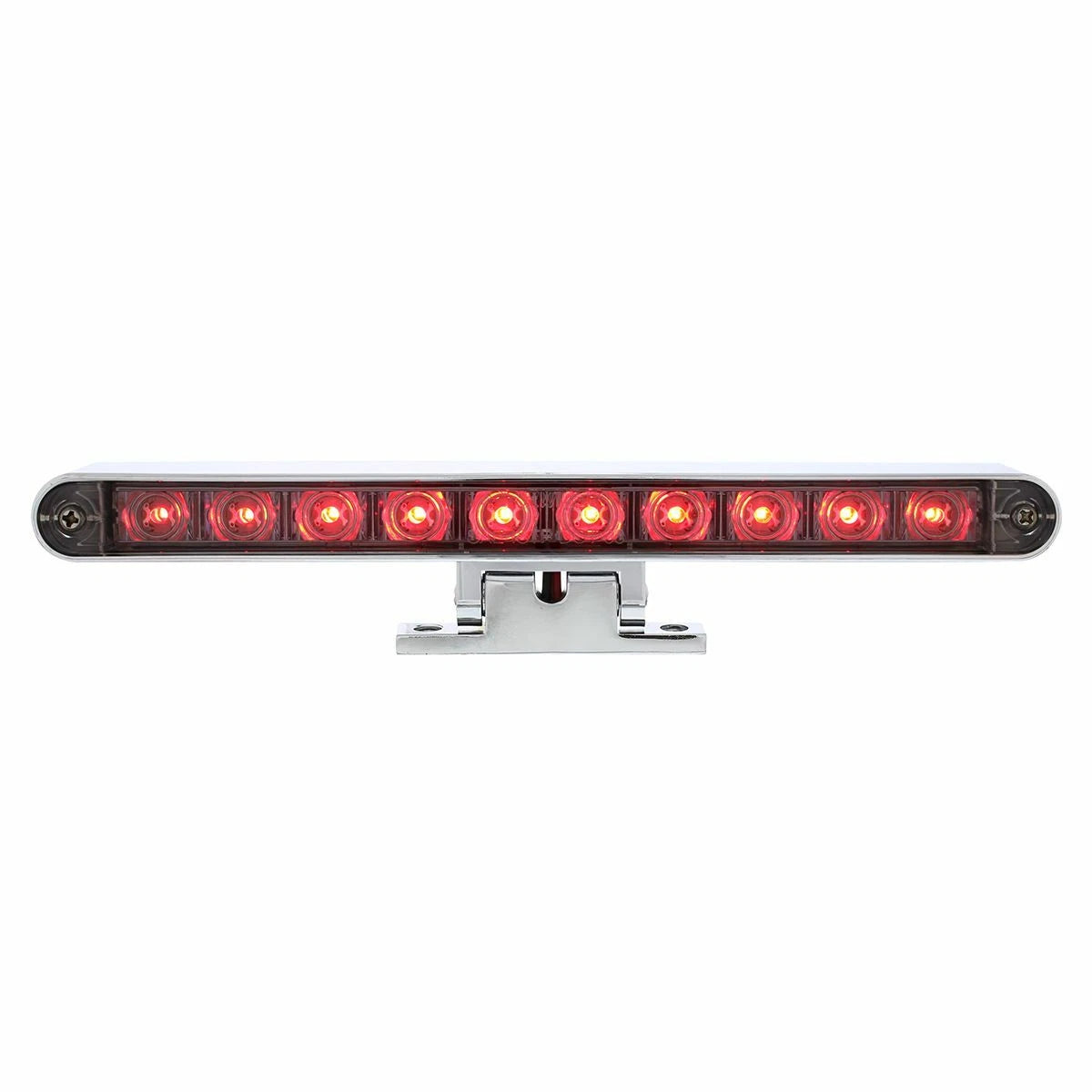 Third Brake Light LED Bar Replacement Clear Lens Chrome Housing for Toyota