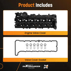 Valve Cover with Gasket for BMW Series 4 5 F33 F32 F10 F07 (2014–2020) 11127812894