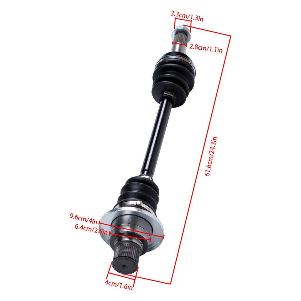 Rear Left CV Axle Drive Shaft for Yamaha Rhino 450 660 (2004–2009) 5UG-F531H-11-00
