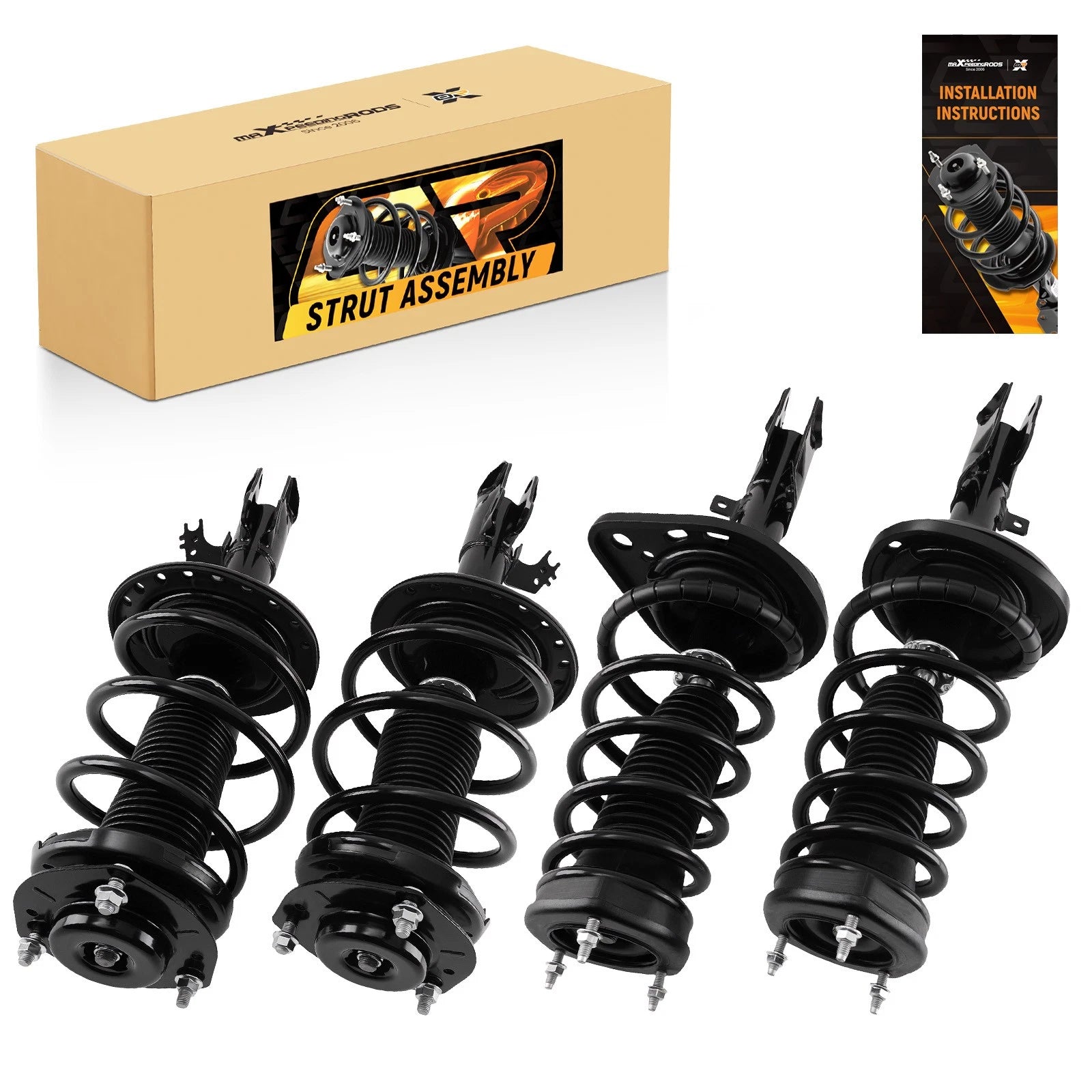 Set of 4 Strut Shocks Assembly for Toyota Camry (2012–2017)