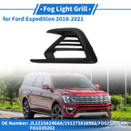 Fog Light Grill No.JL1Z15A246AA for Ford Expedition (2018–2021) Black ABS