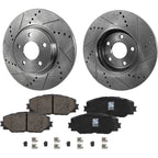 Front Brake Disc Rotors and Pads Kit for Toyota Corolla, Scion xD, Matrix
