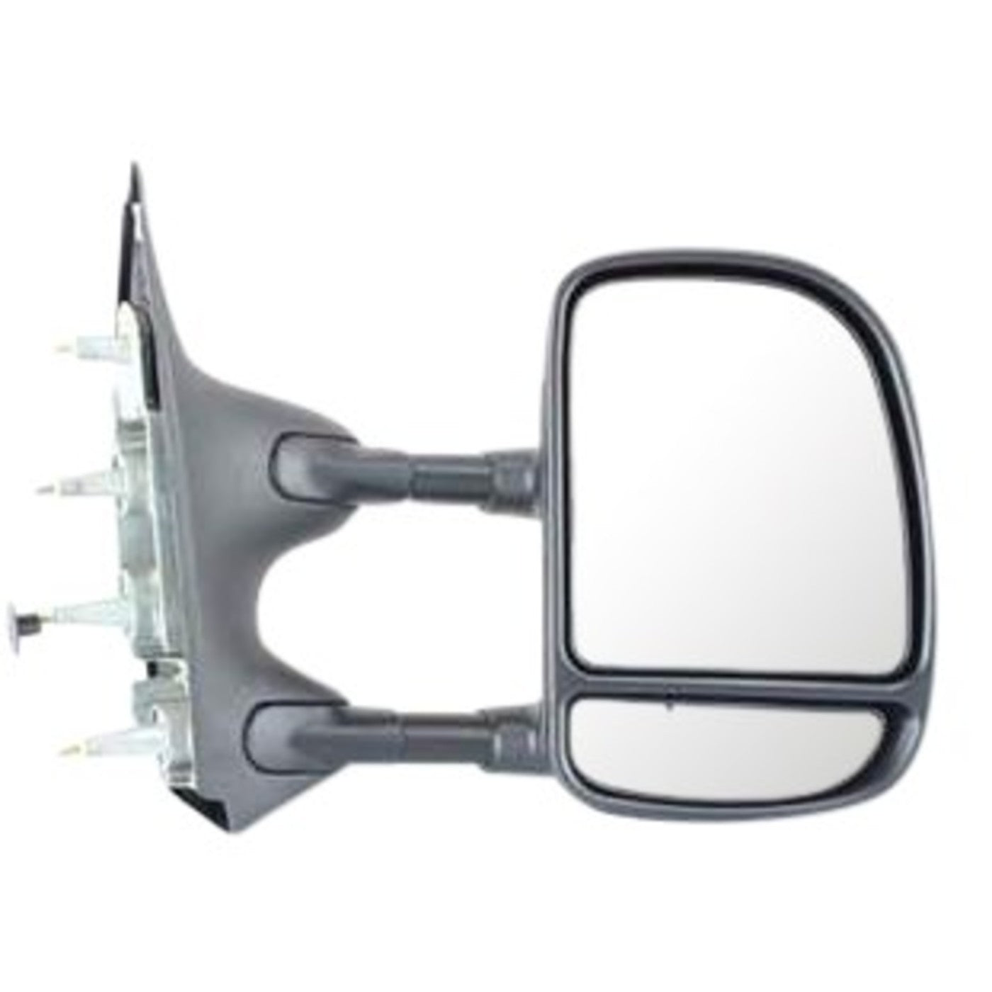 Set of 2 Manual Towing Mirrors for Ford E150 E250 Van