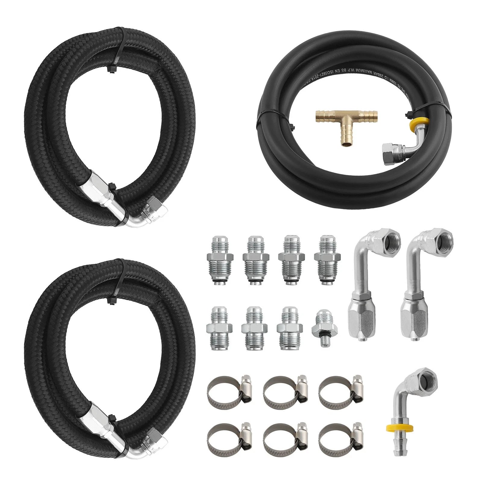 Power Steering Hose Hookup Kit Universal for Trucks and Cars (2015–2025)