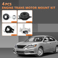 Set of 4 Engine Motor Transmission Mounts for Nissan Altima 2.5L (2007–2012)