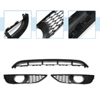 Set of 1 Front Lower Bumper Grille for Audi Q7 (2007–2015) Black