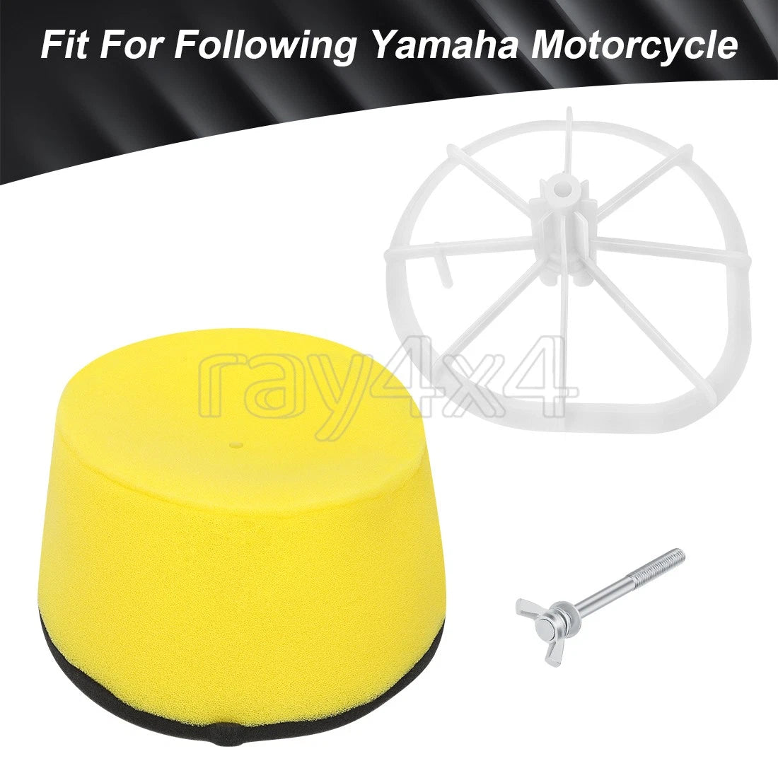 Air Filter Cage Guide Holder Kit for Yamaha YZ125 YZ125X YZ250 YZ250X (1997–2022)