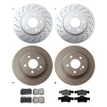 Hella Brake Pad Kit & Rotor for Mercedes W220 S430 S500 (2000–2006)