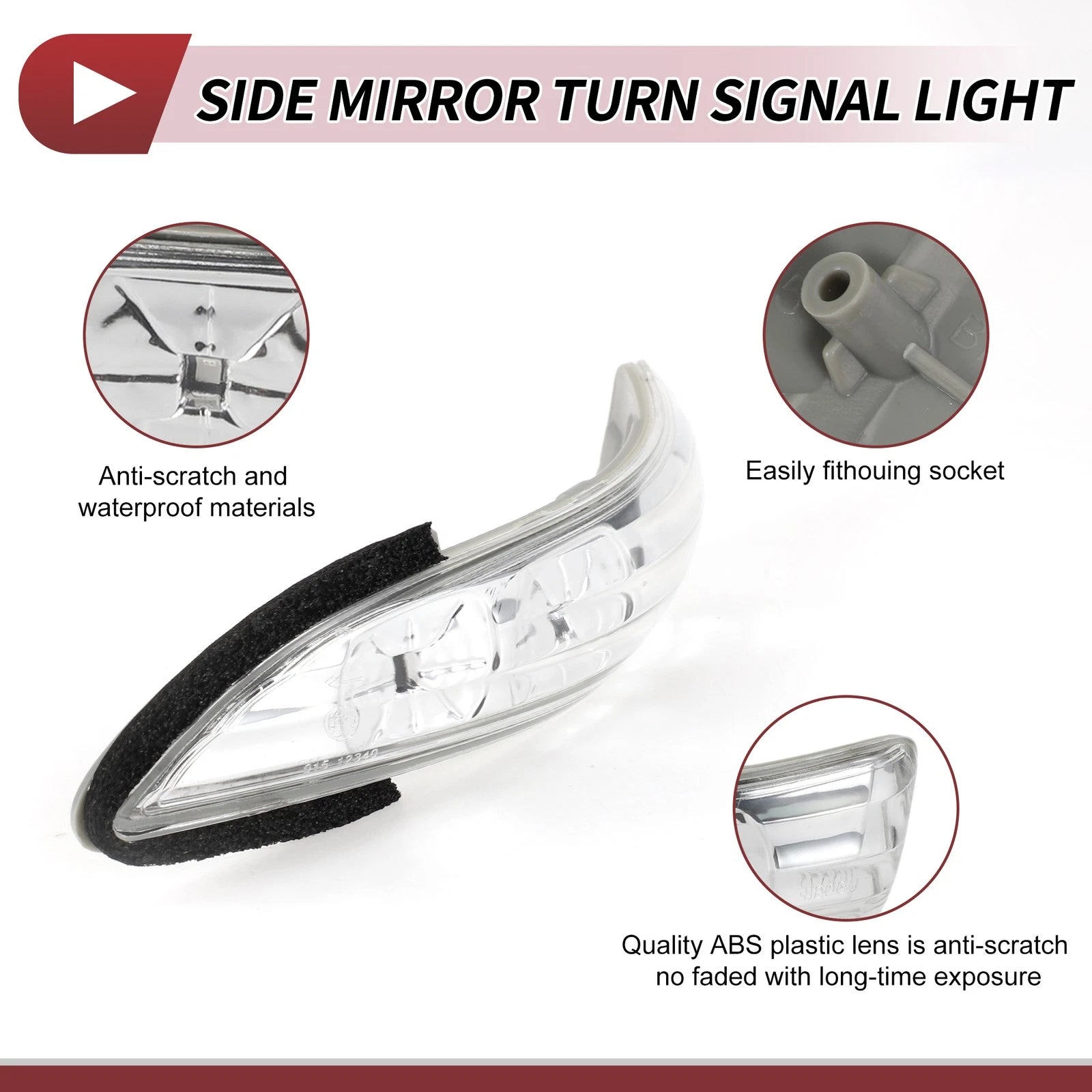 Turn Signal Light for Hyundai Genesis Coupe (2010–2016) No. 876132M000