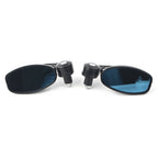 Set of 2 Rear View Side Mirrors for Motorcycle (7/8" Handle Bar End) Black Aluminum