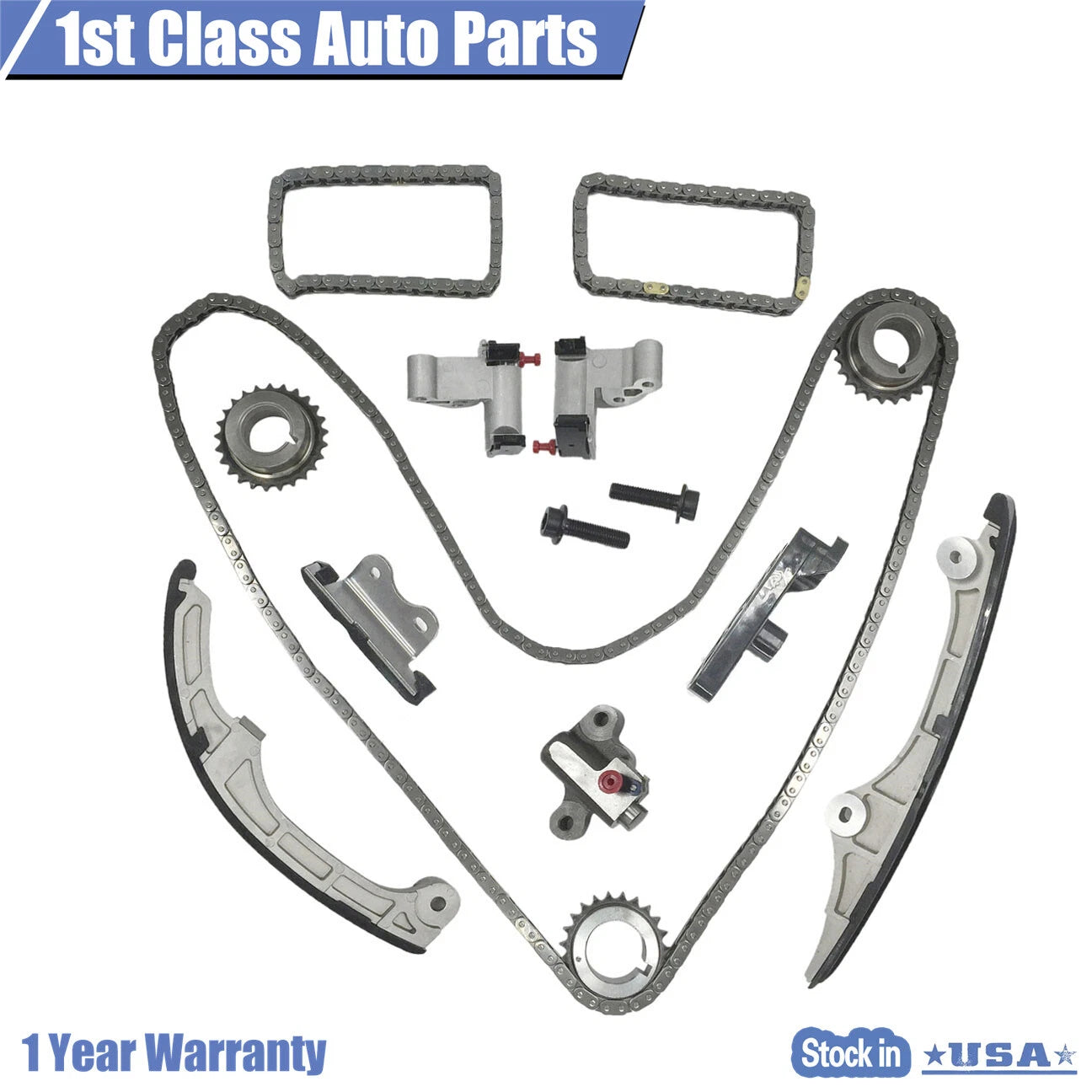 Timing Chain Kit for Ford Edge Taurus MKZ V6 3.5L (2007–2010)