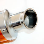 Exhaust Pipe + Gold Alloy Muffler for 150cc 200cc 250cc PIT Quad ATV Buggy